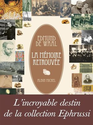 cover image of La Mémoire retrouvée